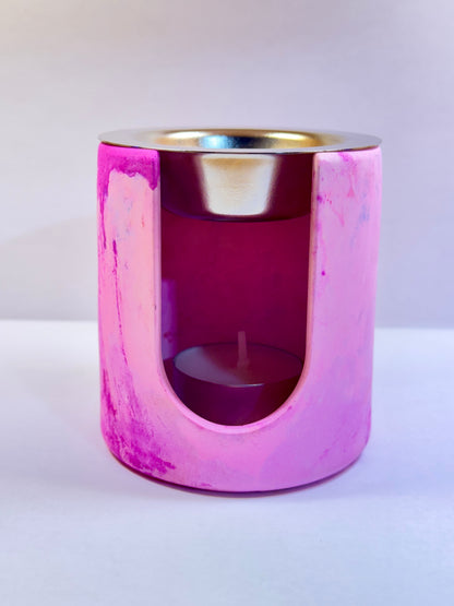 Quemador Vaso Rosa